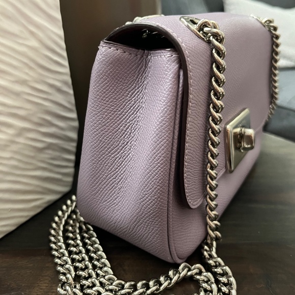 COACH Mini Cassidy Crossbody Shoulder Bag F77974 Purple Lavender - Picture 4 of 16